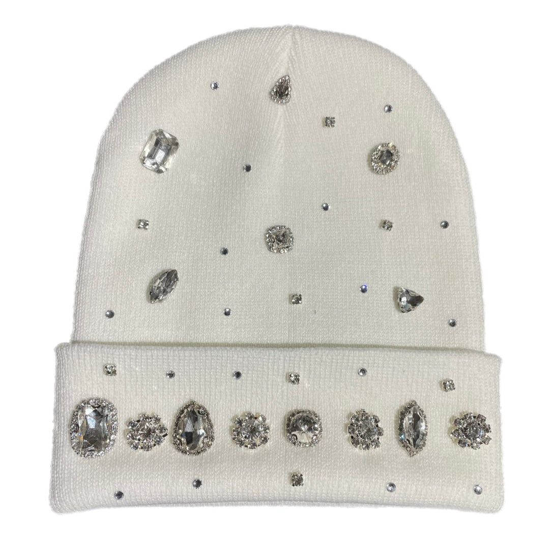 White Crystal Beanie