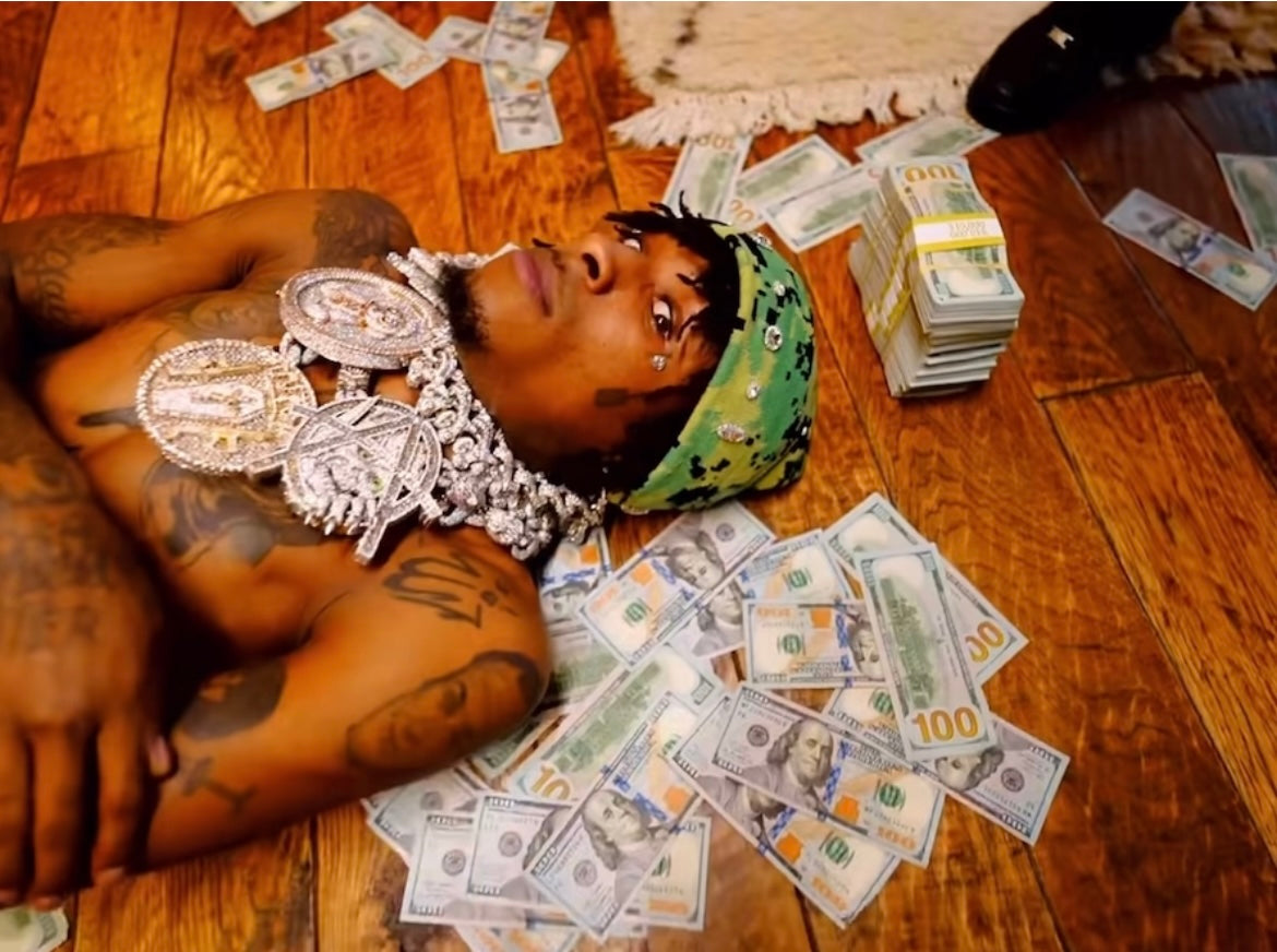 Off road green camo beanie