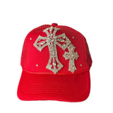 Red Cross trucker hat