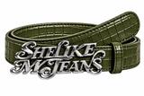 Olive green Shelikemyjeans belt