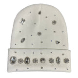 White Crystal Beanie
